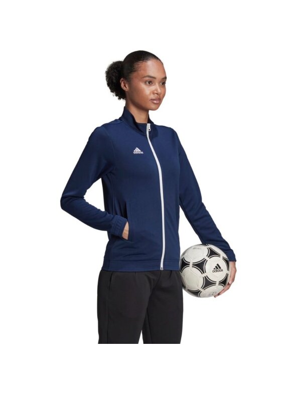Adidas Entrada 22 Track Jacket moteriškas džemperis, tamsiai mėlynas H57528 3 Adidas Entrada 22 Track Jacket moteriškas džemperis, tamsiai mėlynas H57528 3