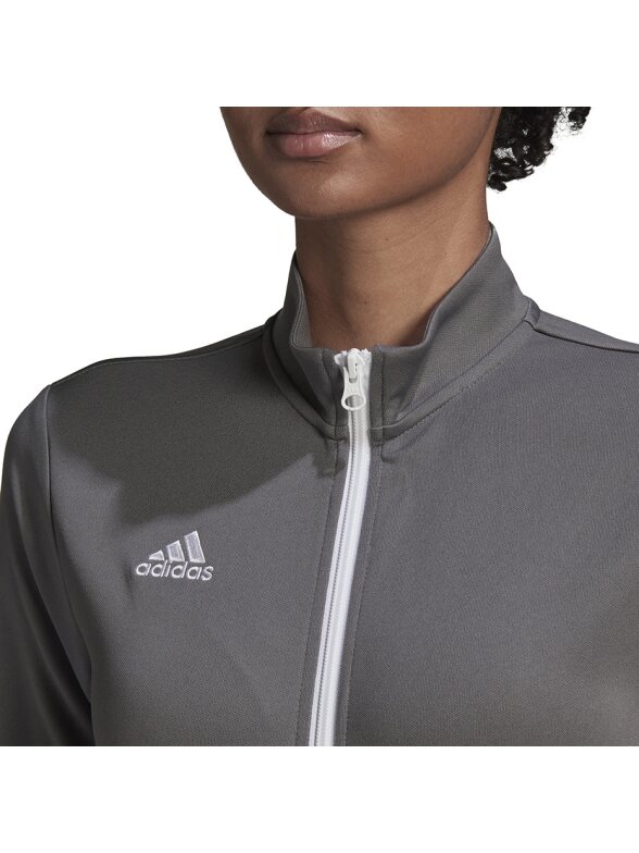 Adidas Entrada 22 Track Jacket moteriškas džemperis, pilkas H57527 6