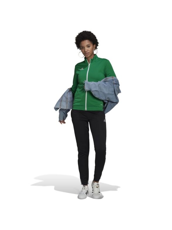 Adidas Entrada 22 Track Jacket moteriškas džemperis žalias HI2136 3