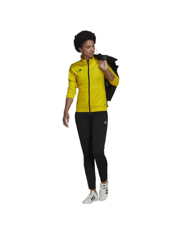 Adidas Entrada 22 Track Jacket moteriškas džemperis geltonas HI2137 4