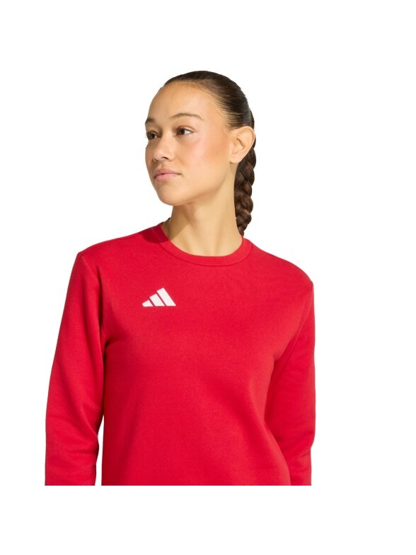 Adidas Entrada 26 Sweat Top džemperis moterims raudonas KB3950 3 Adidas Entrada 26 Sweat Top džemperis moterims raudonas KB3950 3
