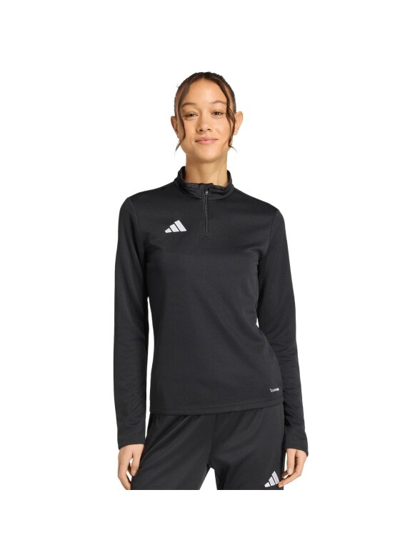Adidas Entrada 26 Training Top džemperis moterims juodas JZ6646 Adidas Entrada 26 Training Top džemperis moterims juodas JZ6646
