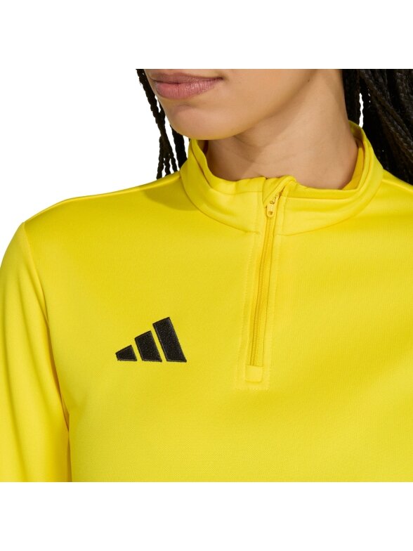 Adidas Entrada 26 Training Top džemperis moterims geltonas JZ6649 3 Adidas Entrada 26 Training Top džemperis moterims geltonas JZ6649 3