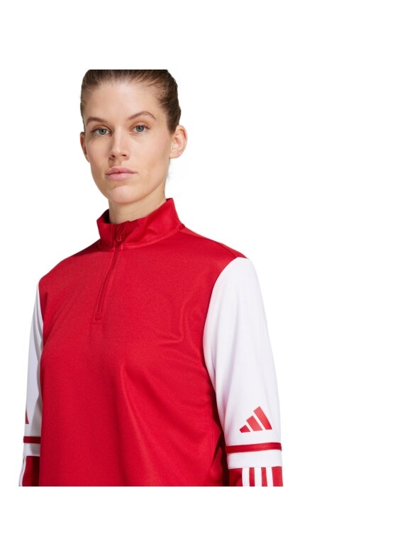 Adidas Squadra 25 Training Top džemperis moterims raudonas JD3018 4 Adidas Squadra 25 Training Top džemperis moterims raudonas JD3018 4