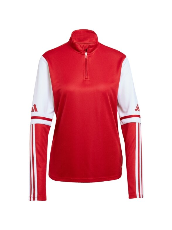 Adidas Squadra 25 Training Top džemperis moterims raudonas JD3018 1 Adidas Squadra 25 Training Top džemperis moterims raudonas JD3018 1