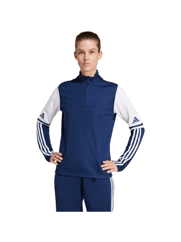 Adidas Squadra 25 Training Top džemperis moterims tamsiai mėlynas JD3017 Adidas Squadra 25 Training Top džemperis moterims tamsiai mėlynas JD3017