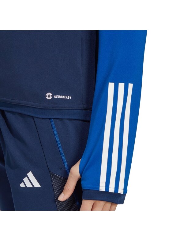 Moteriškas džemperis Adidas Tiro 23 Competition Training Top tamsiai mėlynos ir mėlynos spalvos IC4595 4