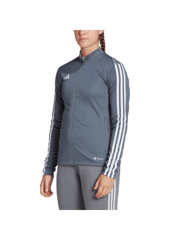 Adidas Tiro 23 League Training moteriškas džemperis, pilkas HS3516 3 Adidas Tiro 23 League Training moteriškas džemperis, pilkas HS3516 3