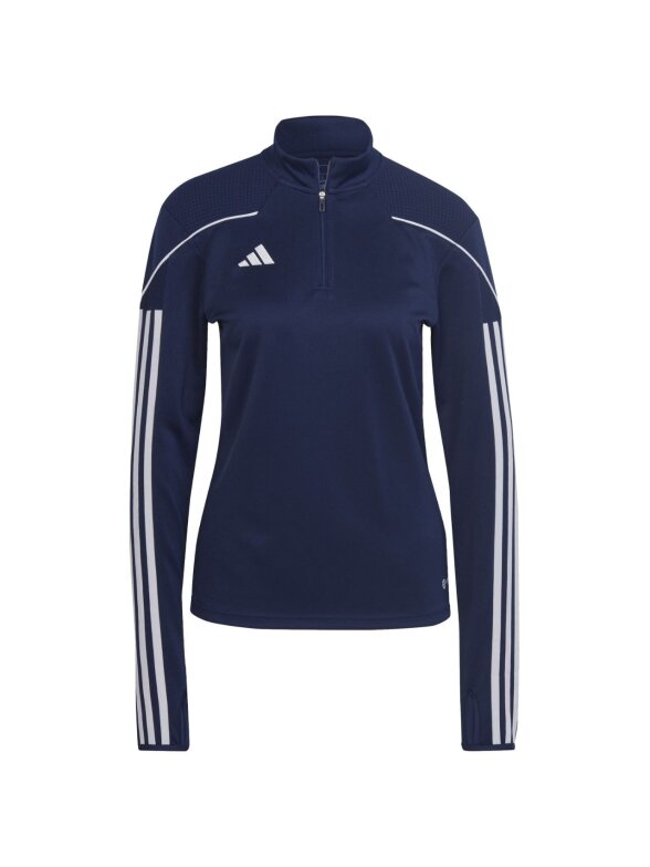 Adidas Tiro 23 League Training Top moteriškas džemperis, tamsiai mėlynas HS3483 Adidas Tiro 23 League Training Top moteriškas džemperis, tamsiai mėlynas HS3483