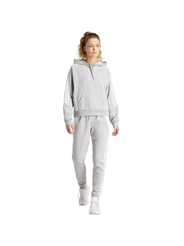 Adidas Tiro 24 Moteriškas džemperis su gobtuvu, pilkas IR7509 3