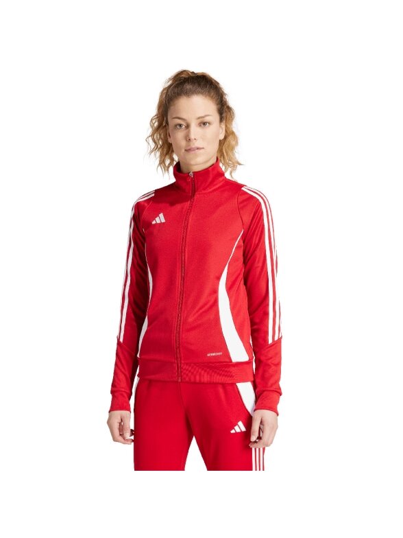 Adidas Tiro 24 Training moteriškas džemperis raudonas IR7493 2 Adidas Tiro 24 Training moteriškas džemperis raudonas IR7493 2