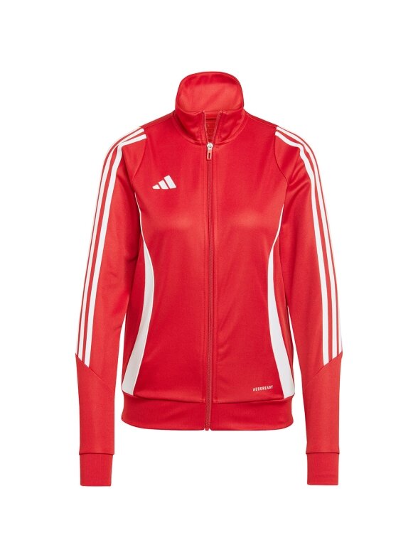 Adidas Tiro 24 Training moteriškas džemperis raudonas IR7493 Adidas Tiro 24 Training moteriškas džemperis raudonas IR7493