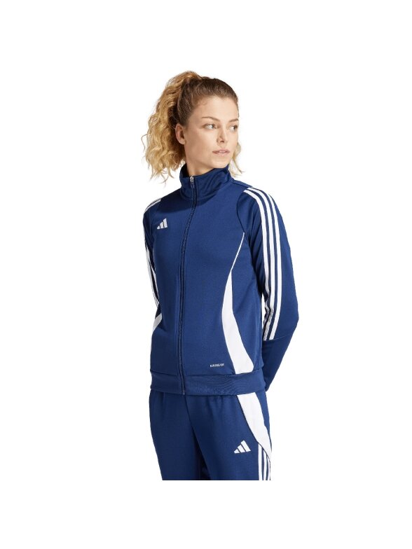 Adidas Tiro 24 Training moteriškas džemperis, tamsiai mėlynas IR7492 2 Adidas Tiro 24 Training moteriškas džemperis, tamsiai mėlynas IR7492 2