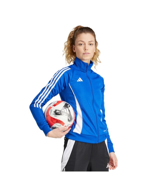 Adidas Tiro 24 Training moteriškas džemperis mėlynas IR7494 7 Adidas Tiro 24 Training moteriškas džemperis mėlynas IR7494 7