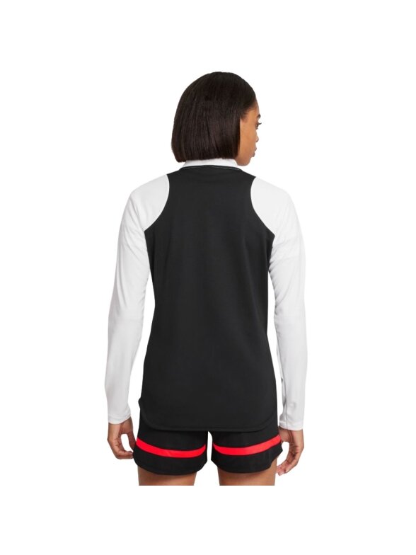 Nike NK Df Academy 21 Drill Top moteriškas džemperis baltas ir juodas CV2653 016 2 Nike NK Df Academy 21 Drill Top moteriškas džemperis baltas ir juodas CV2653 016 2