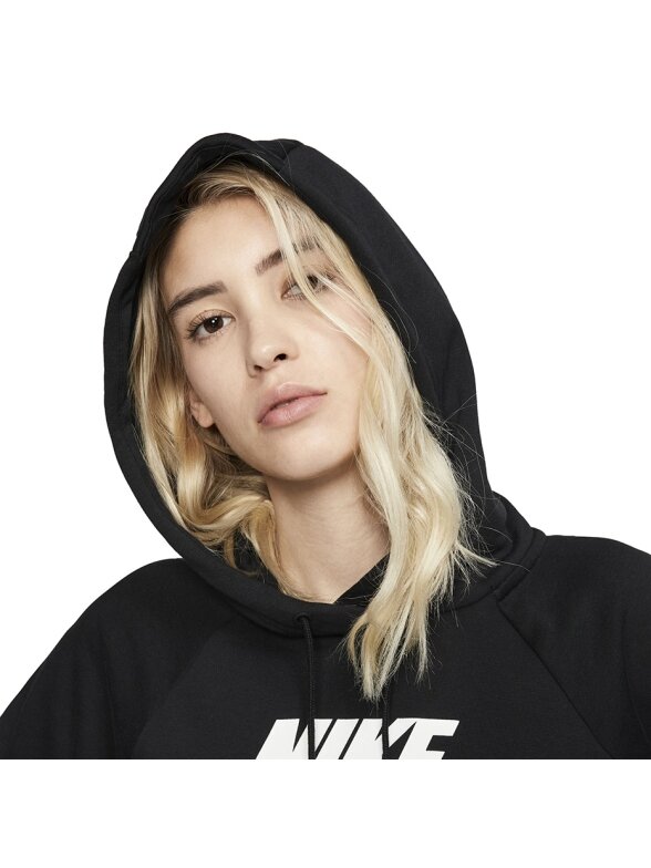 Nike W Essential Hoodie PO HBR moteriškas džemperis, juodas BV4126 010 5