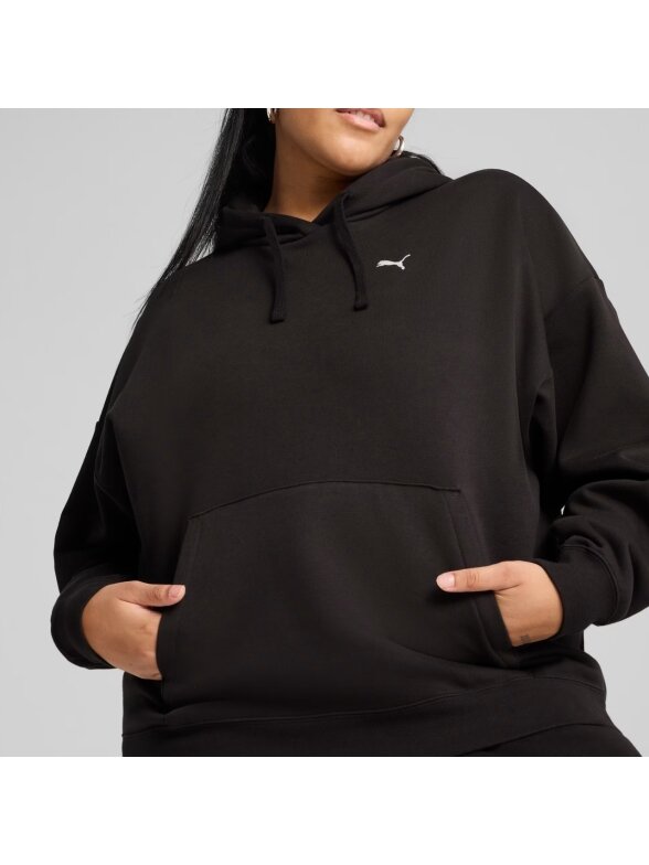 Puma ESS Comfort Hoodie FL moterims juoda 682384 01 3 Puma ESS Comfort Hoodie FL moterims juoda 682384 01 3