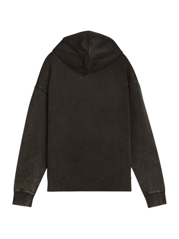 Puma moterims ESS Elevated Relaxed Wash Hoodie džemperis juodas 688103 01 2