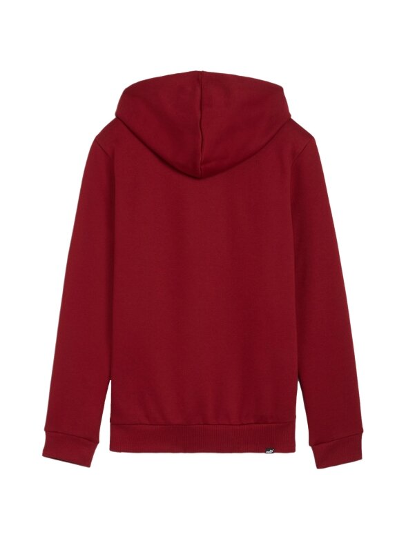 Puma Ess+ Logo LAB Hoodie FL moteriškas džemperis bordo spalvos 682987 13 1