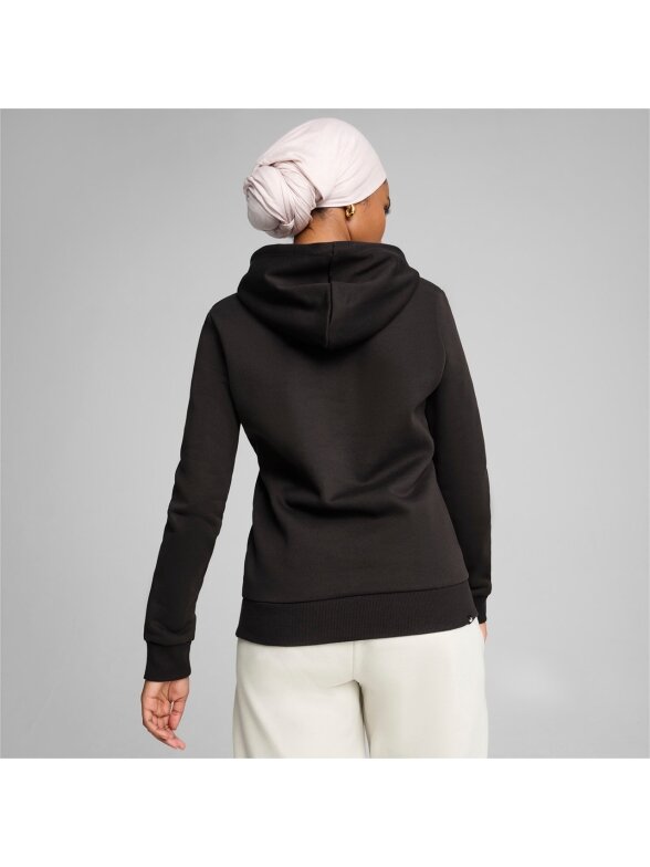 Puma Ess+ Logo LAB Hoodie FL moteriškas džemperis juodas 682987 01 4