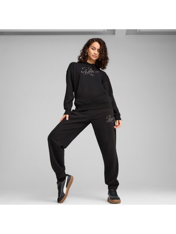 Puma Ess Script Comfort Hoodie moterims juoda 684983 01 6 Puma Ess Script Comfort Hoodie moterims juoda 684983 01 6
