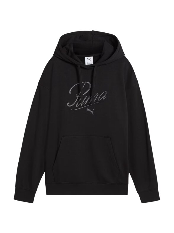 Puma Ess Script Comfort Hoodie moterims juoda 684983 01