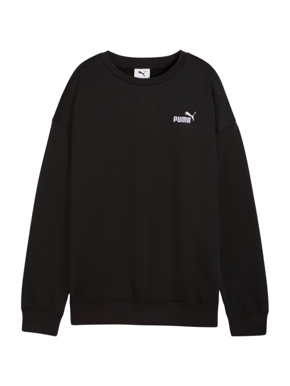 Puma moteriškas džemperis ESS Small No.1 Logo Relaxed Crew, juodas 633268 01 Puma moteriškas džemperis ESS Small No.1 Logo Relaxed Crew, juodas 633268 01