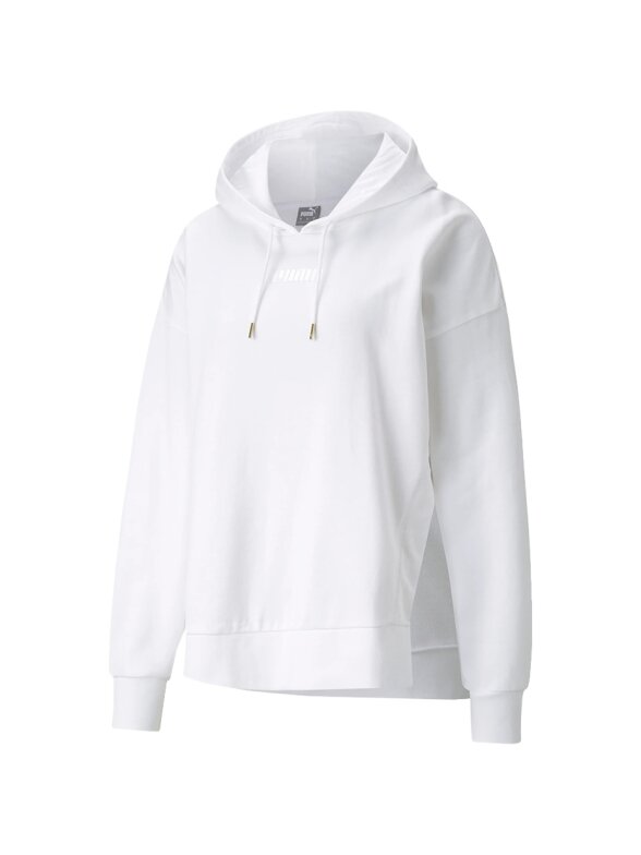 Puma HER Hoodie TR moteriškas džemperis baltas 589519 02 Puma HER Hoodie TR moteriškas džemperis baltas 589519 02