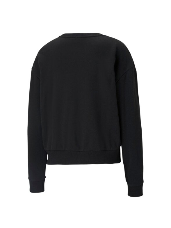 Puma Modern Basics Crew TR moteriškas džemperis juodas 585932 01 1 Puma Modern Basics Crew TR moteriškas džemperis juodas 585932 01 1
