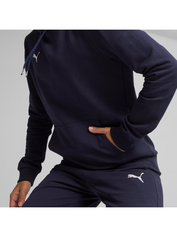 Puma Team Goal Casuals Hoody moterų džemperis tamsiai mėlyna 658621 06 5 Puma Team Goal Casuals Hoody moterų džemperis tamsiai mėlyna 658621 06 5