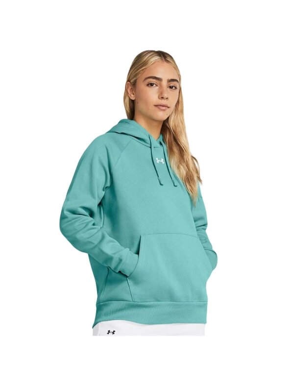 Under Armour Rival Flecce Hoodie moteriškas džemperis mėtų 1379500 482 4 Under Armour Rival Flecce Hoodie moteriškas džemperis mėtų 1379500 482 4