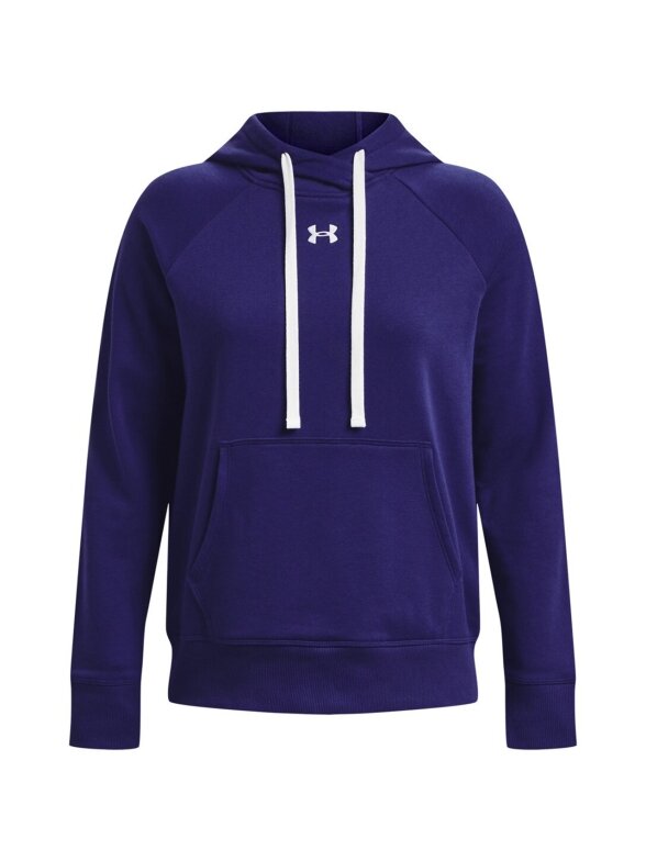 Under Armour Rival Fleece HB Hoodie moteriškas džemperis, tamsiai mėlynas 1356317 468 Under Armour Rival Fleece HB Hoodie moteriškas džemperis, tamsiai mėlynas 1356317 468
