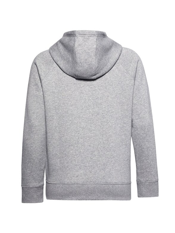 Under Armour Rival Fleece Hb Hoodie moteriškas džemperis pilkas 1356317 035 1