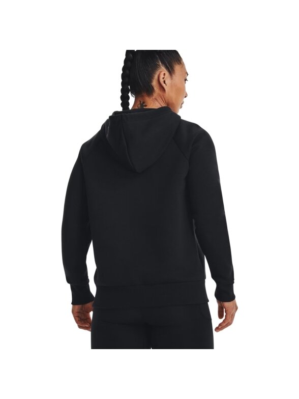 Under Armour Rival Fleece Hoodie moterims juoda 1379500 001 3 Under Armour Rival Fleece Hoodie moterims juoda 1379500 001 3