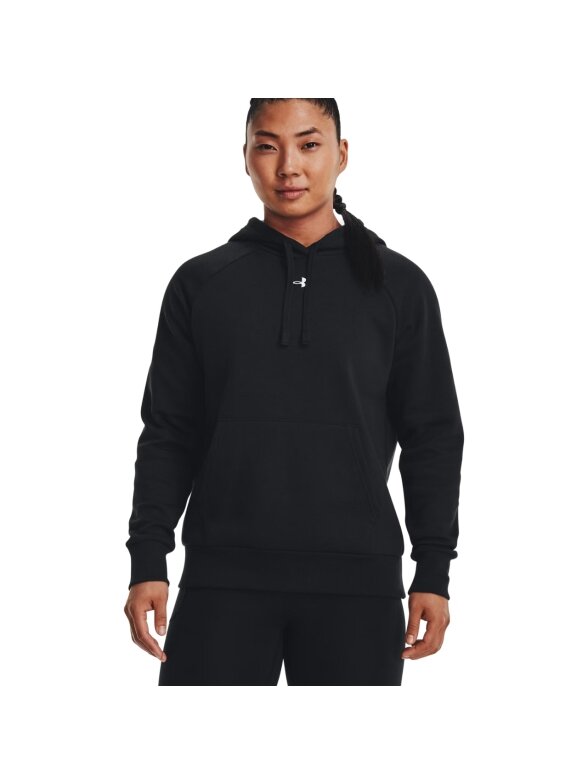Under Armour Rival Fleece Hoodie moterims juoda 1379500 001