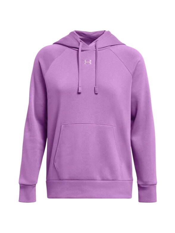Under Armour Rival Fleece Hoodie moteriškas džemperis violetinis 1379500 560 1 Under Armour Rival Fleece Hoodie moteriškas džemperis violetinis 1379500 560 1