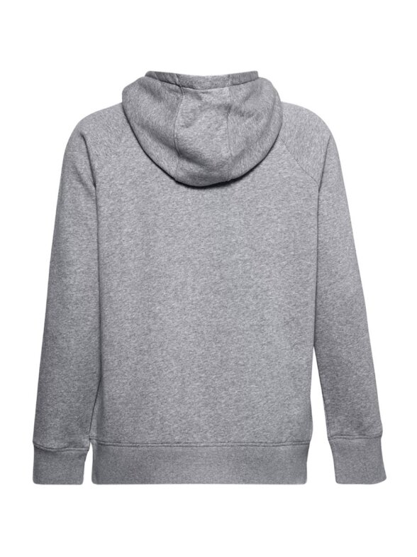 Under Armour Rival Fleece moteriškas džemperis su gobtuvu, pilkas 1356318 035 1