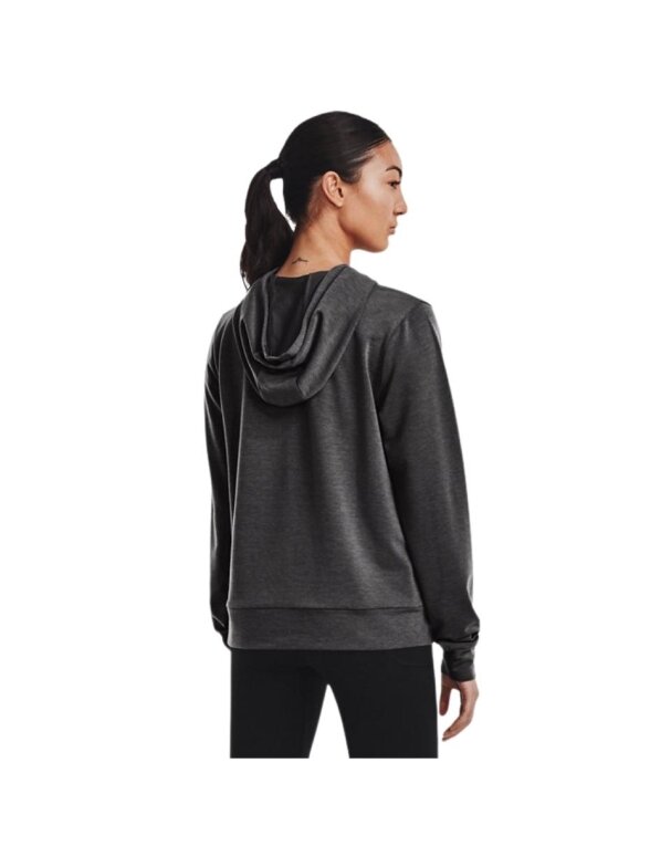 Under Armour Rival Terry Hoodie moteriškas džemperis, grafitas 1369855 010 1