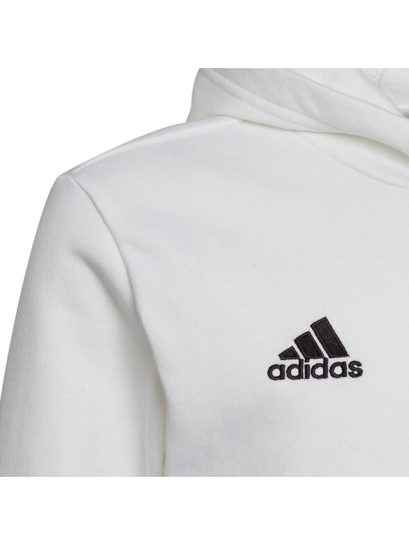 Adidas Entrada 22 Hoody vaikiškas džemperis, baltas HG6303 2