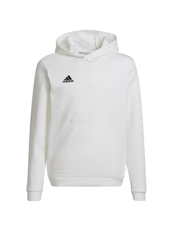 Adidas Entrada 22 Hoody vaikiškas džemperis, baltas HG6303 Adidas Entrada 22 Hoody vaikiškas džemperis, baltas HG6303