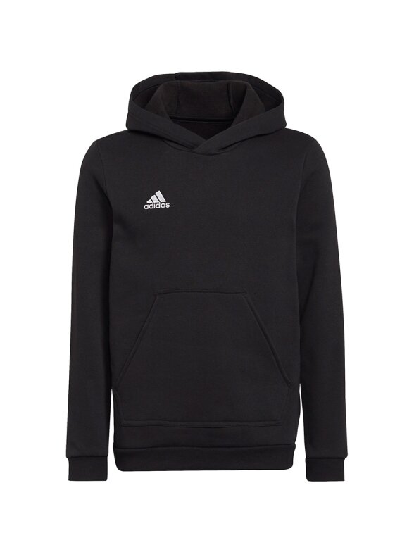 Adidas Entrada 22 Hoody vaikiški džemperiai, juodi H57516 Adidas Entrada 22 Hoody vaikiški džemperiai, juodi H57516