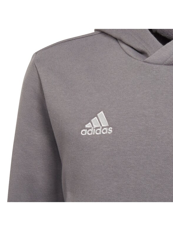 Adidas Entrada 22 Hoody vaikiški džemperiai, pilki H57515 2 Adidas Entrada 22 Hoody vaikiški džemperiai, pilki H57515 2