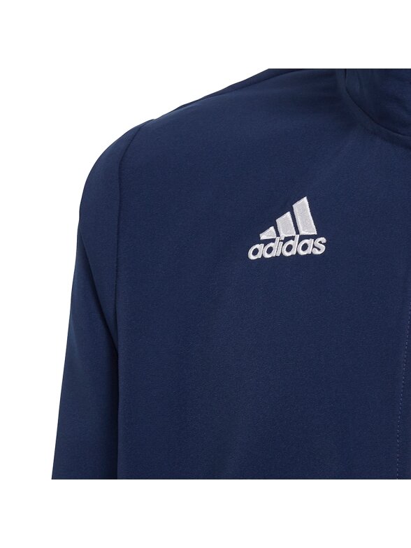Adidas Entrada 22 Presentation Jacket vaikiškas džemperis, tamsiai mėlynas H57482 3 Adidas Entrada 22 Presentation Jacket vaikiškas džemperis, tamsiai mėlynas H57482 3
