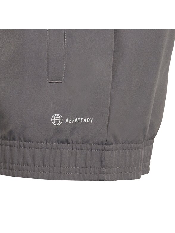 Adidas Entrada 22 Presentation Jacket vaikiški džemperiai, pilki H57539 3 Adidas Entrada 22 Presentation Jacket vaikiški džemperiai, pilki H57539 3