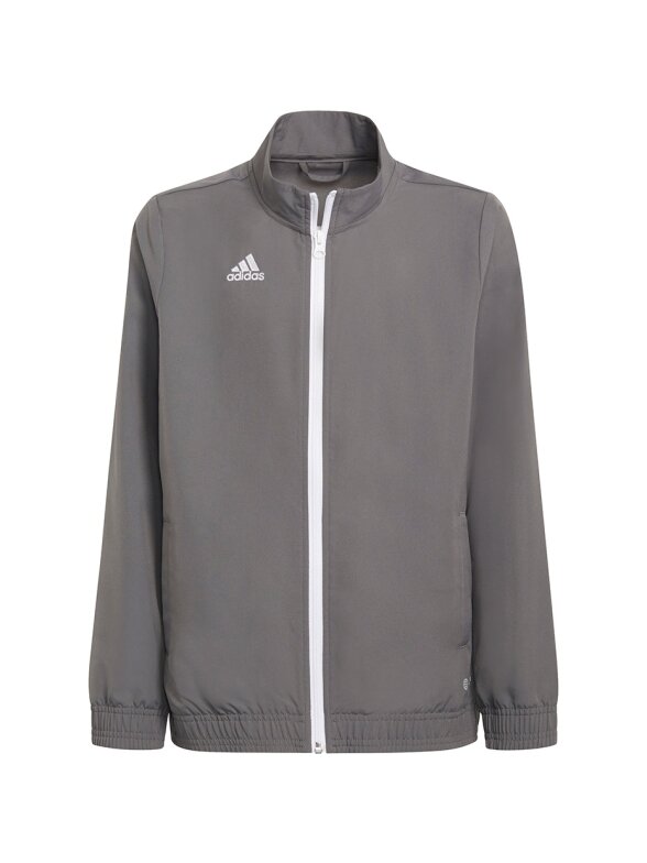 Adidas Entrada 22 Presentation Jacket vaikiški džemperiai, pilki H57539 Adidas Entrada 22 Presentation Jacket vaikiški džemperiai, pilki H57539