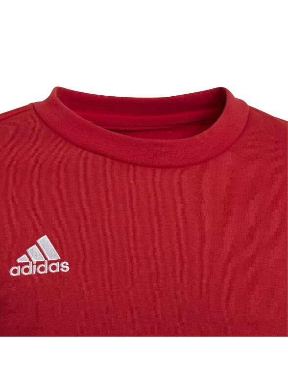 Džemperis vaikams adidas Entrada 22 Sweat Top raudona H57473 2 Džemperis vaikams adidas Entrada 22 Sweat Top raudona H57473 2