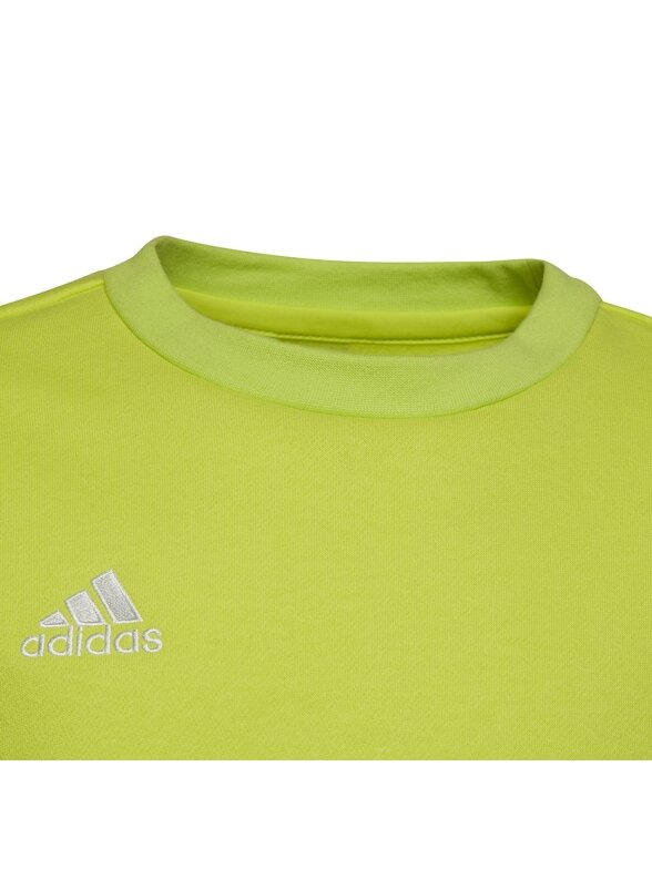 Džemperis vaikams adidas Entrada 22 Sweat Top lime HC5043 2 Džemperis vaikams adidas Entrada 22 Sweat Top lime HC5043 2