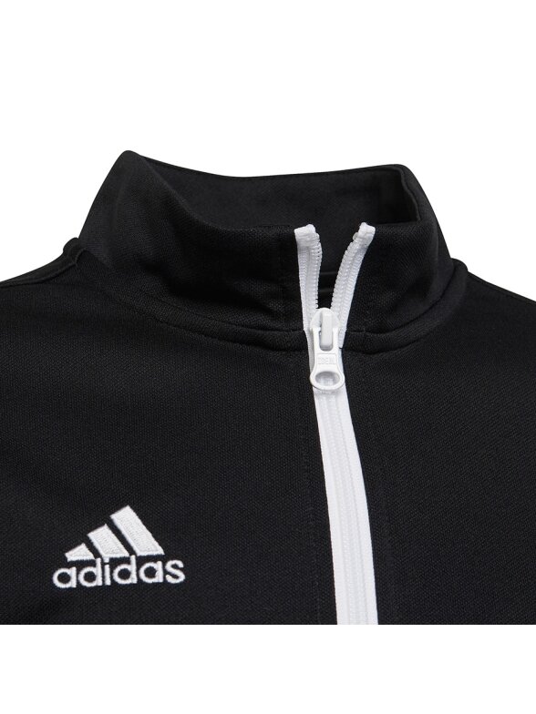 Adidas Entrada 22 Tk Jkt vaikiškas džemperis, juodas H57520 2
