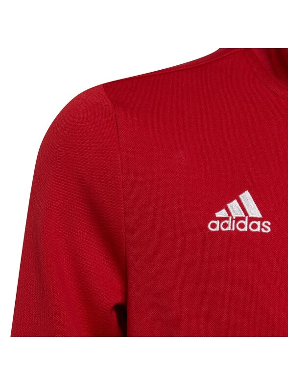 Adidas Entrada 22 Tk Jkt vaikiškas džemperis, raudonas H57563 3 Adidas Entrada 22 Tk Jkt vaikiškas džemperis, raudonas H57563 3