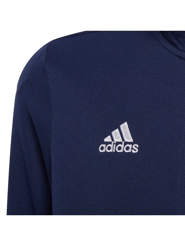 Adidas Entrada 22 Tk Jkt vaikiškas džemperis, tamsiai mėlynas H57530 3 Adidas Entrada 22 Tk Jkt vaikiškas džemperis, tamsiai mėlynas H57530 3